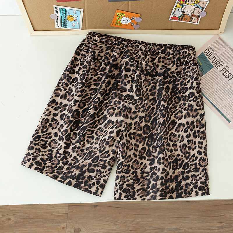 Men's Shorts Casual Leopard Shorts Men Summer Comfortable Clothes Beach Shorts Man Breathable Gym Short Trousers 5XL 6XL 7XL 230509