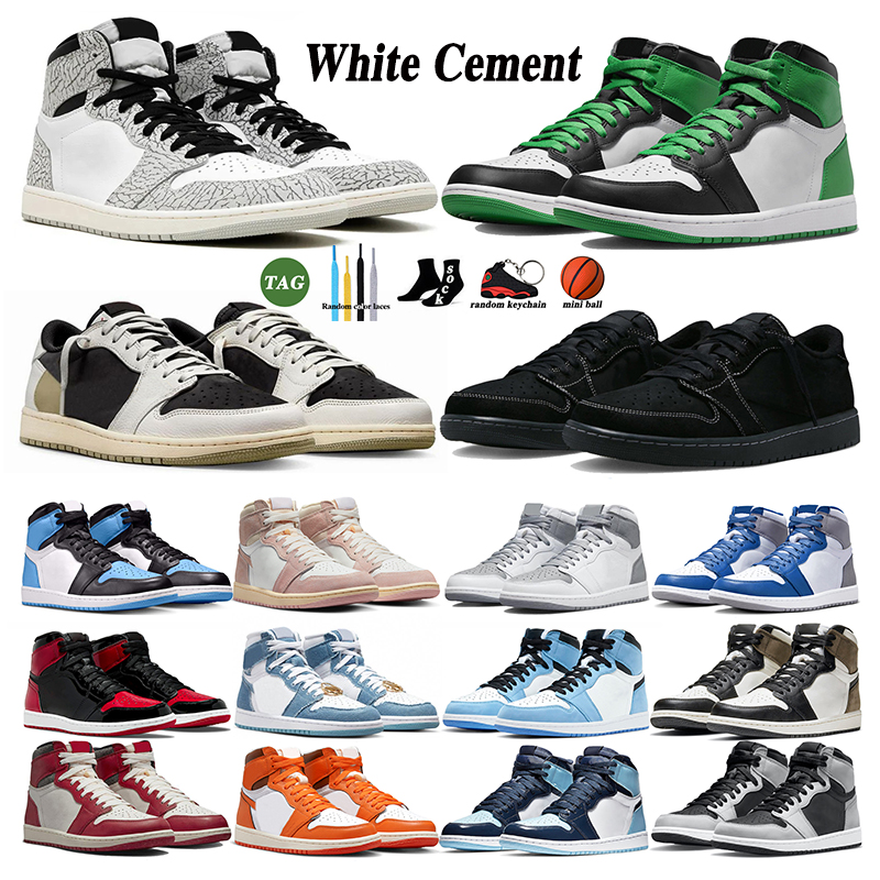 jumpman 1 1s low mid high basketball shoes White Cement travis Black Phantom Skyline Lucky Green Mocha lost and found Washed Pink Olive Panda trainers sneakers, Fragment
jumpman 1 1s low mid high basketball shoes White Cement travis Black Phantom Skyline Lucky Green Mocha lost and found Washed Pink Olive Panda trainers sneakers, Fragment