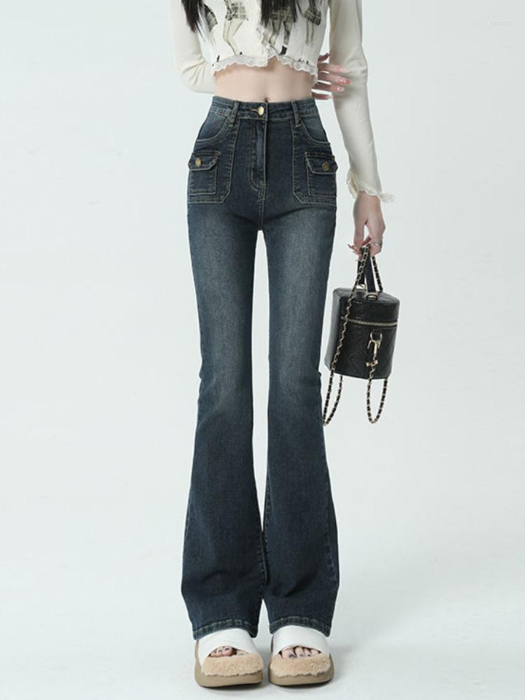 Women's Jeans 2023 Winter Vintage Flare Women Streetwear High Waist Chic Casual Y2K Denim Pants Female Korean Style Harajuku Slim, Black
Women's Jeans 2023 Winter Vintage Flare Women Streetwear High Waist Chic Casual Y2K Denim Pants Female Korean Style Harajuku Slim, Black