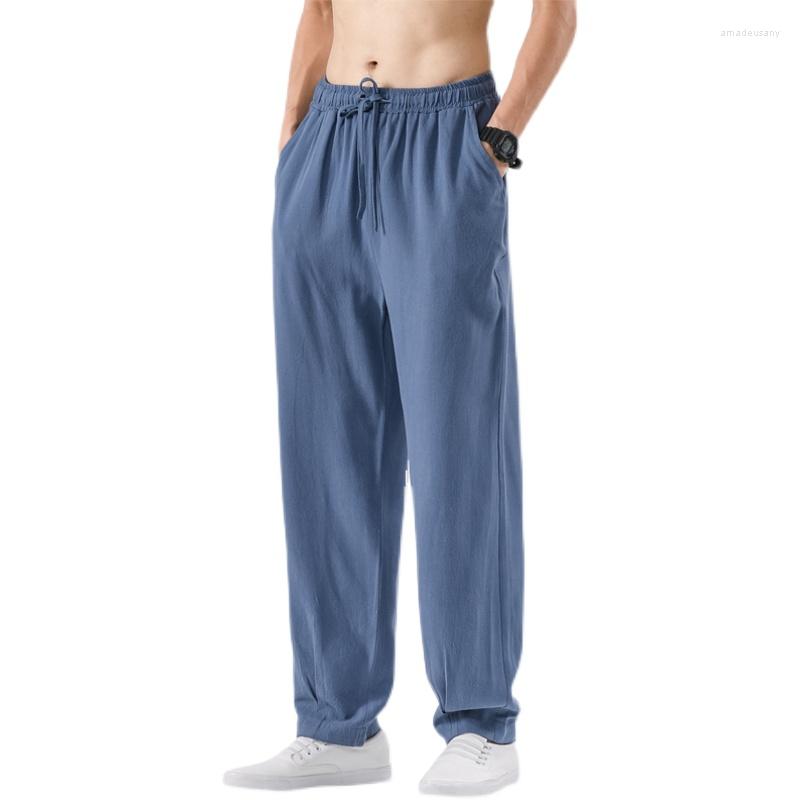 Men's Pants 2023 Summer Men's Cotton Linen Men Elastic Waist Chinese Style Trousers Male Hip-hop Breathable Casual Pantalones, Hemp
Men's Pants 2023 Summer Men's Cotton Linen Men Elastic Waist Chinese Style Trousers Male Hip-hop Breathable Casual Pantalones, Hemp