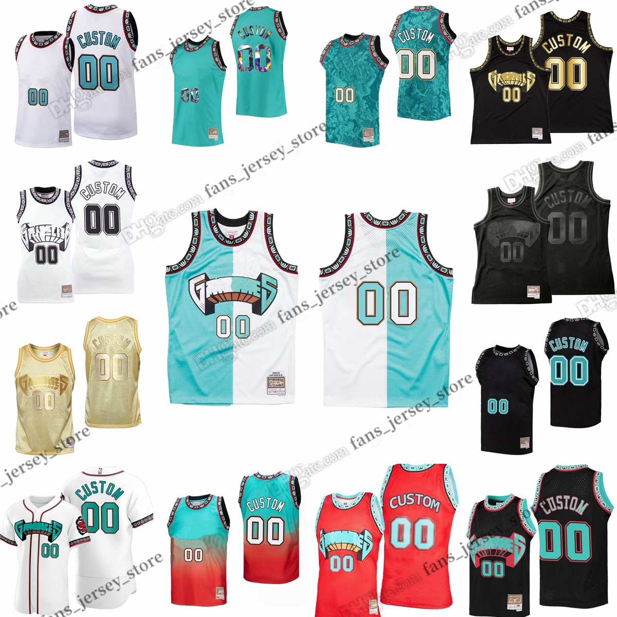 Morant Custom Retro Mitchell and Ness Basketball Jerseys Adams Kennard Jackson Williams Clarke Konchar Aldama Brooks Tillman Jones Bane Gilyard Stitched Jersey
Morant Custom Retro Mitchell and Ness Basketball Jerseys Adams Kennard Jackson Williams Clarke Konchar Aldama Brooks Tillman Jones Bane Gilyard Stitched Jersey