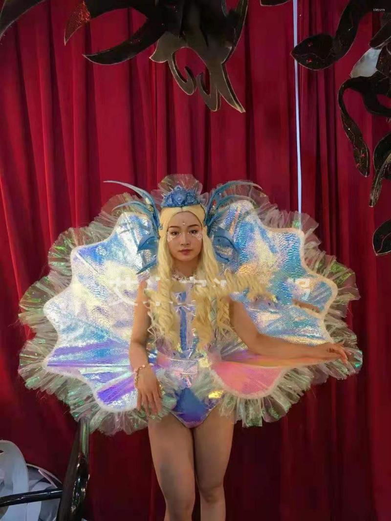 Stage Wear High-end Night Club Party Ocean Series Large-scale Show Bar GOGO Costume, As picture show
Stage Wear High-end Night Club Party Ocean Series Large-scale Show Bar GOGO Costume, As picture show