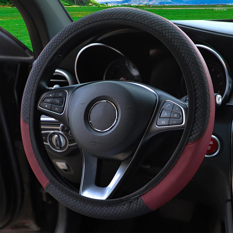 Steering Wheel Covers Car Universal Colored Leather Stretch And Abrasion Resistant Protection Auto Accessories Interior
Steering Wheel Covers Car Universal Colored Leather Stretch And Abrasion Resistant Protection Auto Accessories Interior