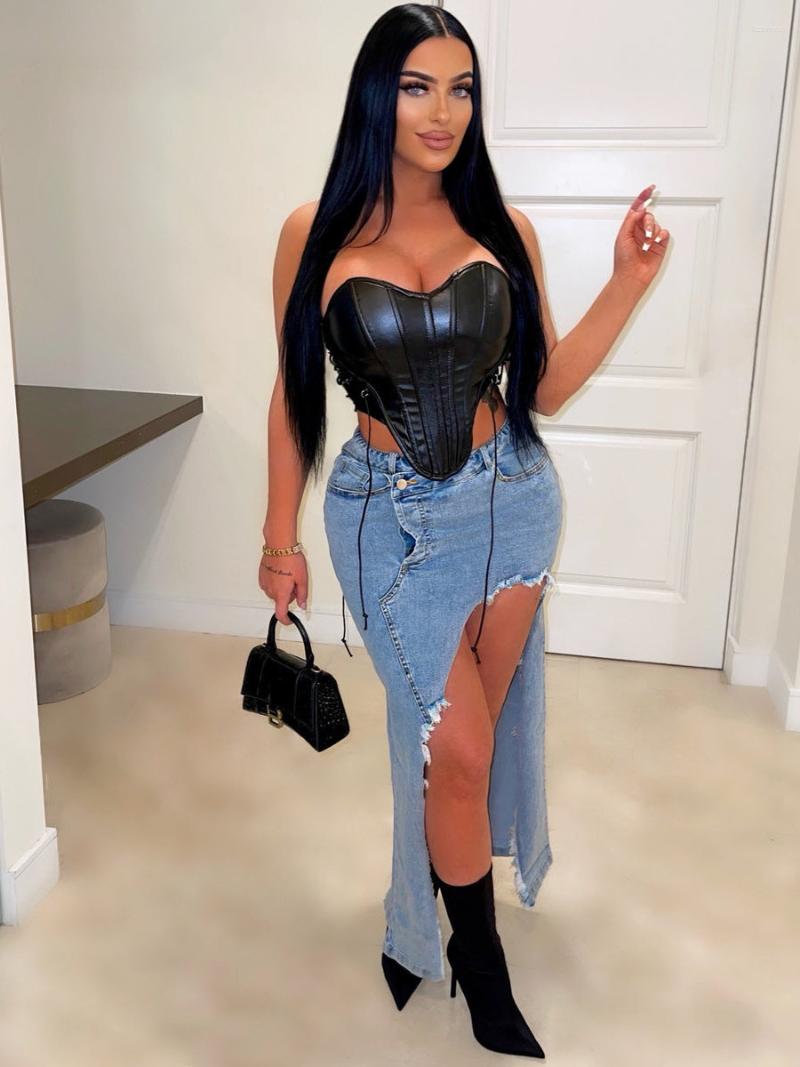 Skirts Women High Cutout Split Front Skew Zipper Straight Bodycon Midi Maxi Long Denim Skirt 2023 Summer INS Jeans, Light blue
Skirts Women High Cutout Split Front Skew Zipper Straight Bodycon Midi Maxi Long Denim Skirt 2023 Summer INS Jeans, Light blue