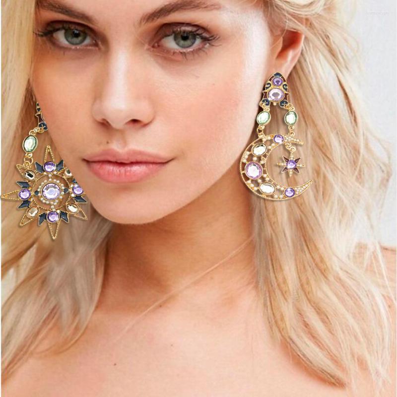 Dangle Earrings Greek Mismatch Sun Moon Star Austria Crystal Big Wicca Brincos Jewelry Orecchini Aretes
Dangle Earrings Greek Mismatch Sun Moon Star Austria Crystal Big Wicca Brincos Jewelry Orecchini Aretes
