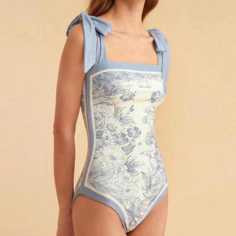 Women's Swimwear Vintage Printed Double-sided Wear One Piece Swimsuit Bandage Swimming Bathing Suit Women Sexy Beachwear Woman, Blue
Women's Swimwear Vintage Printed Double-sided Wear One Piece Swimsuit Bandage Swimming Bathing Suit Women Sexy Beachwear Woman, Blue