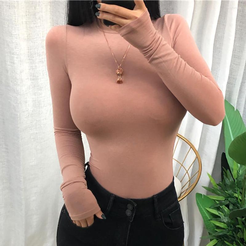 Women's T Shirts Thin Shirt Women Elastic T-Shirts Korean Style Woman Clothes Slim Tshirt Long Sleeve Top Autumn Tee Femme Camiseta Mujer, Beige
Women's T Shirts Thin Shirt Women Elastic T-Shirts Korean Style Woman Clothes Slim Tshirt Long Sleeve Top Autumn Tee Femme Camiseta Mujer, Beige