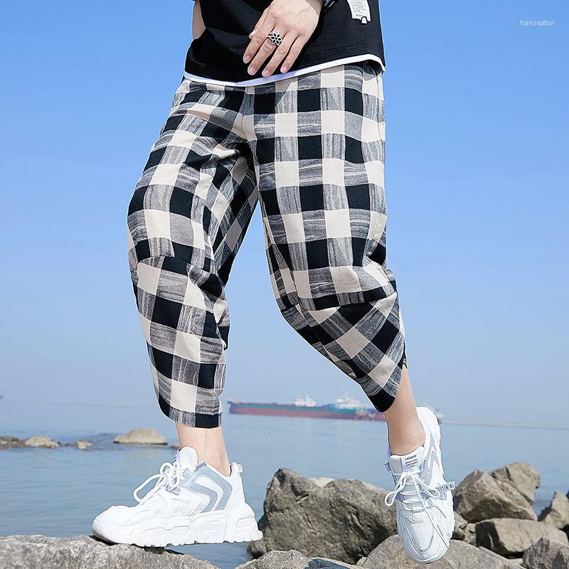Men's Pants Men's Summer Harem Cotton And Linen Shorts Loose Trend Large Size Seven-point Breeches, Pure black
Men's Pants Men's Summer Harem Cotton And Linen Shorts Loose Trend Large Size Seven-point Breeches, Pure black