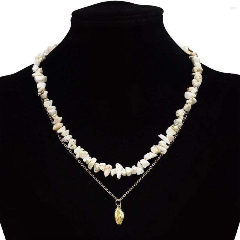 Pendant Necklaces 2 Pcs/Set Bohemian Cowrie Conch Shell Necklace For Women Red White Blue Stone Beach Boho Jewelry
Pendant Necklaces 2 Pcs/Set Bohemian Cowrie Conch Shell Necklace For Women Red White Blue Stone Beach Boho Jewelry