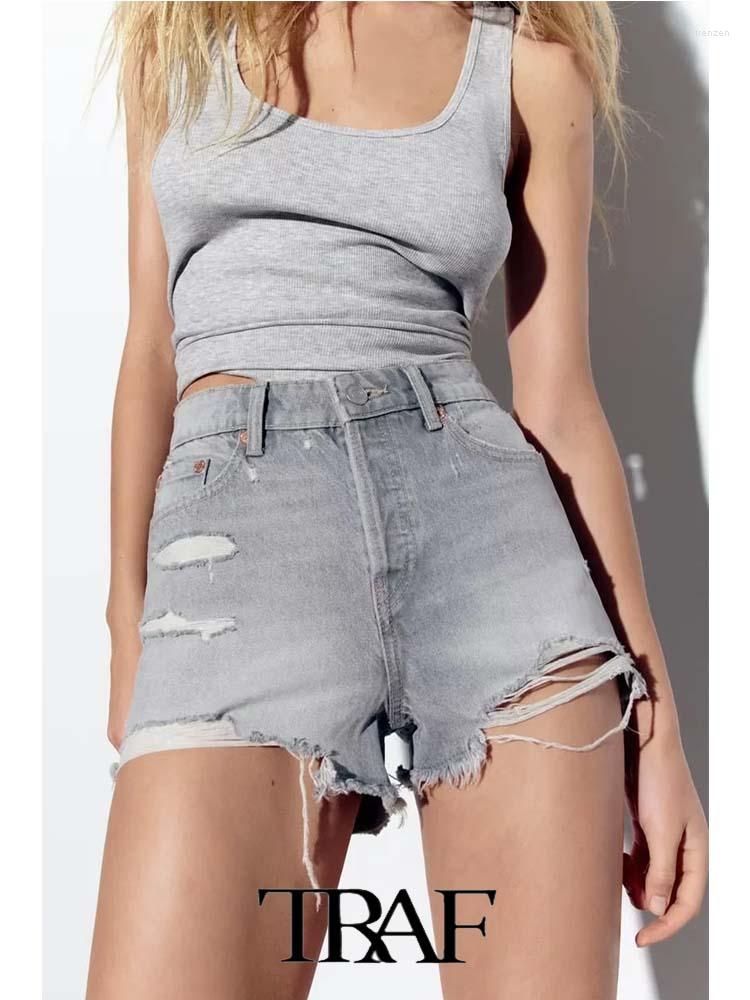 Women's Shorts 2023 Women Summer Woman Fashion High Waisted Distressed Casual Denim Female
Women's Shorts 2023 Women Summer Woman Fashion High Waisted Distressed Casual Denim Female
