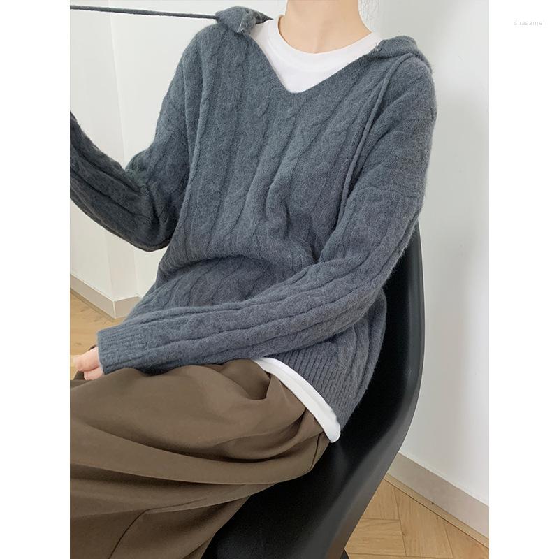 Women's Sweaters Women Autumn Winter Hooded Korean Loose Short Solid Color Pullover Female O-Neck Casual Fashion Soft Knit Jumper
Women's Sweaters Women Autumn Winter Hooded Korean Loose Short Solid Color Pullover Female O-Neck Casual Fashion Soft Knit Jumper