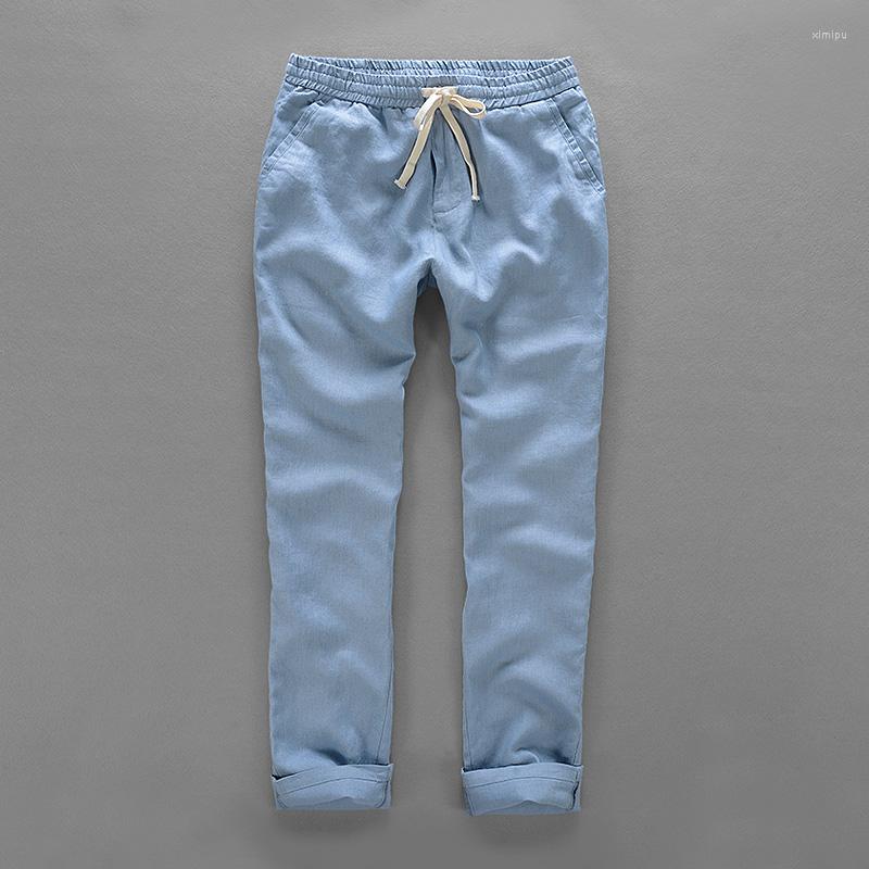 Men's Pants Brazil Style Pure Linen Men Brand Fashion Trousers Loose Casul Mens 40 Size 5 Colors Flax Pantalon, Linen color
Men's Pants Brazil Style Pure Linen Men Brand Fashion Trousers Loose Casul Mens 40 Size 5 Colors Flax Pantalon, Linen color