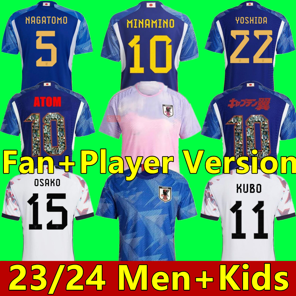 TSUBASA MINAMINO JapAn soccer jerseys 2023 Japanese HONDA KAGAWA OKAZAKI 22 23 WORLD ATOM CUP fans Player version Home Away football shirts men kids kit socks, Kids away+socks
TSUBASA MINAMINO JapAn soccer jerseys 2023 Japanese HONDA KAGAWA OKAZAKI 22 23 WORLD ATOM CUP fans Player version Home Away football shirts men kids kit socks, Kids away+socks