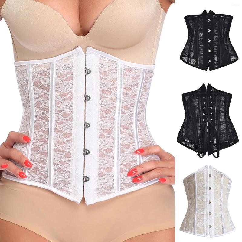Women' Shapers Sexy Lace Underwear Waist Trainer Body Shaper Fashion Women' Boned Corsets Shapewear Outfit Bodys Para Mujer, Black
Women' Shapers Sexy Lace Underwear Waist Trainer Body Shaper Fashion Women' Boned Corsets Shapewear Outfit Bodys Para Mujer, Black