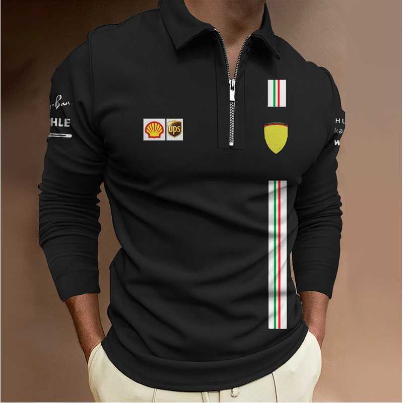 2023 Fashion F1 Men's Polo Formula One Team Long Sleeve Zip Spring Sportswear Plus Size Casual 5xl, Wcmp-05
2023 Fashion F1 Men's Polo Formula One Team Long Sleeve Zip Spring Sportswear Plus Size Casual 5xl, Wcmp-05