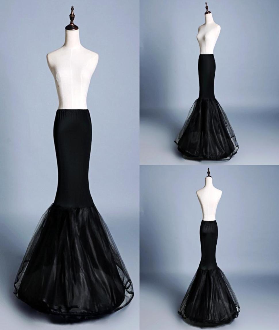 New Black Mermaid Petticoats Woman 1 Hoop Two Layers Tulle Underskirt Wedding Accessories6181697
New Black Mermaid Petticoats Woman 1 Hoop Two Layers Tulle Underskirt Wedding Accessories6181697