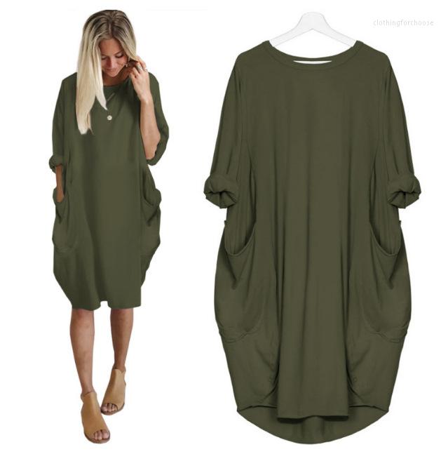 Casual Dresses Spring Autumn Fashion Solid Long Sleeve Women's Mini Dress Retro Home Simplicity Slim O Neck Pocket Ladies
Casual Dresses Spring Autumn Fashion Solid Long Sleeve Women's Mini Dress Retro Home Simplicity Slim O Neck Pocket Ladies