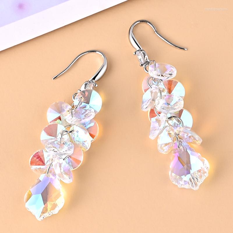 Stud Earrings Colorful Crystal Luxury Rhinestone Long Tassel Gold Color For Women Party Wedding Banquet Jewelry Design Accessories
Stud Earrings Colorful Crystal Luxury Rhinestone Long Tassel Gold Color For Women Party Wedding Banquet Jewelry Design Accessories