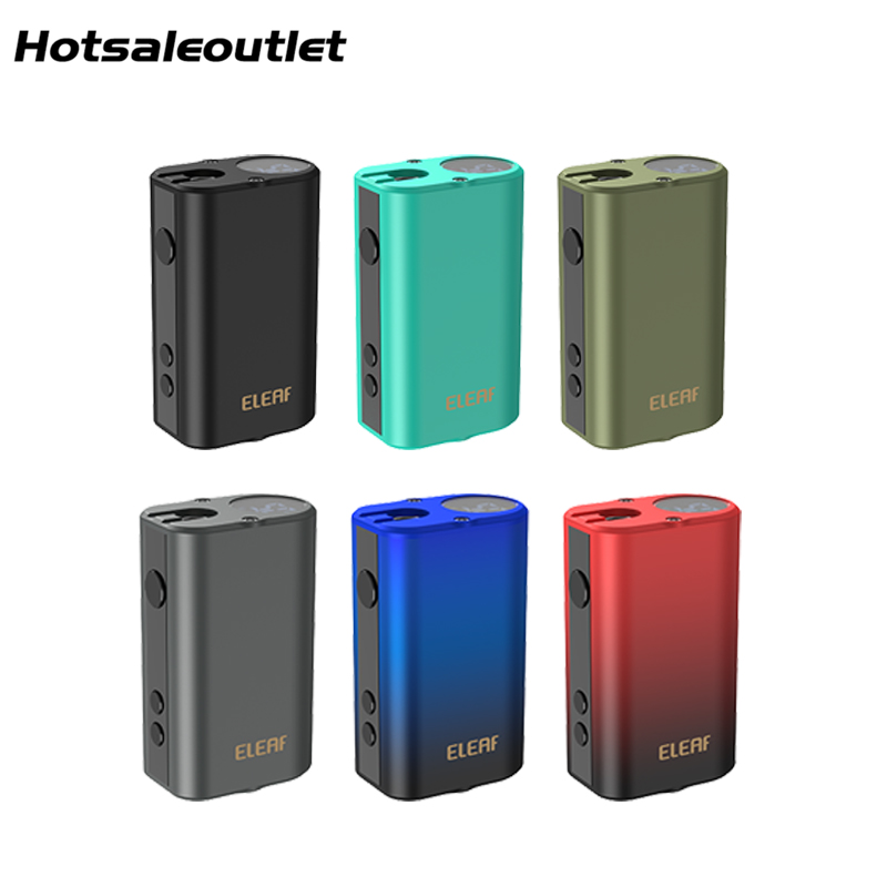Eleaf Mini iStick 20W Box Mod Vape with 1050mAh Battery Adjustable Voltage Electronic Cigarette 510 Thread Vaporizer Original, Mixed color
Eleaf Mini iStick 20W Box Mod Vape with 1050mAh Battery Adjustable Voltage Electronic Cigarette 510 Thread Vaporizer Original, Mixed color
