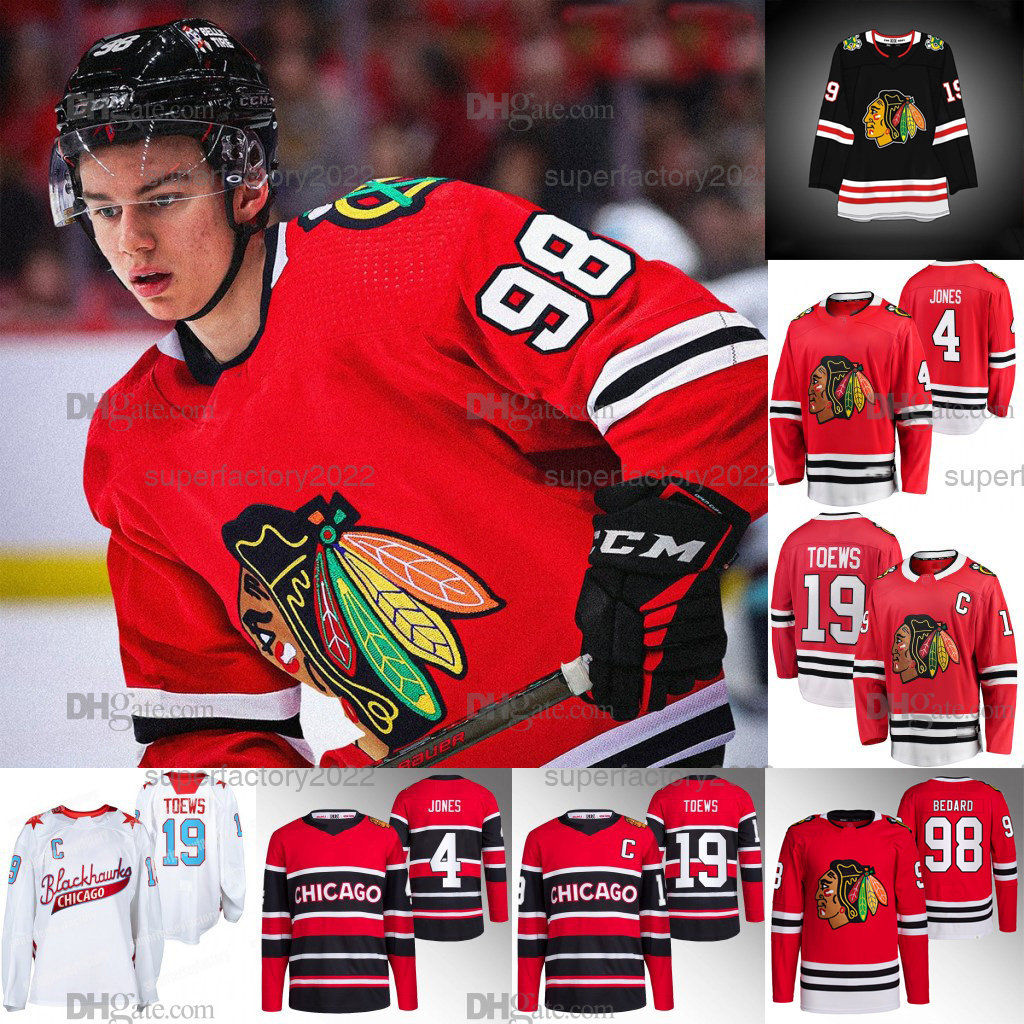 98 Connor Bedard Blackhawks Jersey Jonathan Toews Chicago Seth Jones Connor Murphy Nikita Zaitsev Petr Mrazek Lukas Reichel Tyler Johnson Philipp Kurashev, Women s-xxl
98 Connor Bedard Blackhawks Jersey Jonathan Toews Chicago Seth Jones Connor Murphy Nikita Zaitsev Petr Mrazek Lukas Reichel Tyler Johnson Philipp Kurashev, Women s-xxl
