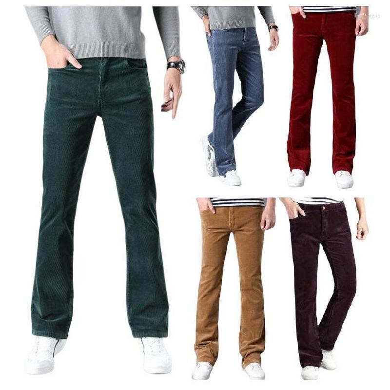 Men's Pants Four Seasons Corduroy Men Flares Trousers Male Bell-Bottom Boot Cut 10 Colors Size -38, Army green
Men's Pants Four Seasons Corduroy Men Flares Trousers Male Bell-Bottom Boot Cut 10 Colors Size -38, Army green