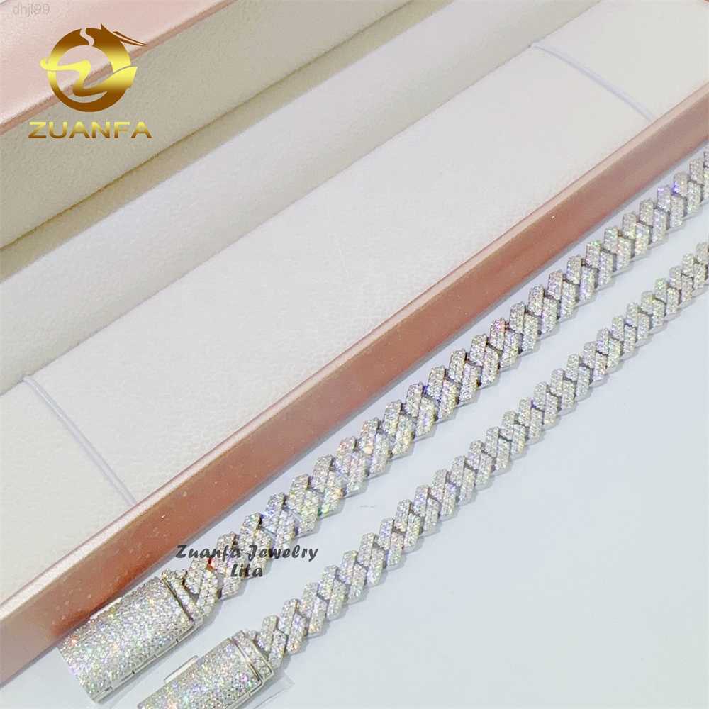 Wholesale Price Hip Hop Cuban Bracelet Moissanite 8mm 10mm Hot Selling Sterling Silver 925 Cuban Link Chain
Wholesale Price Hip Hop Cuban Bracelet Moissanite 8mm 10mm Hot Selling Sterling Silver 925 Cuban Link Chain