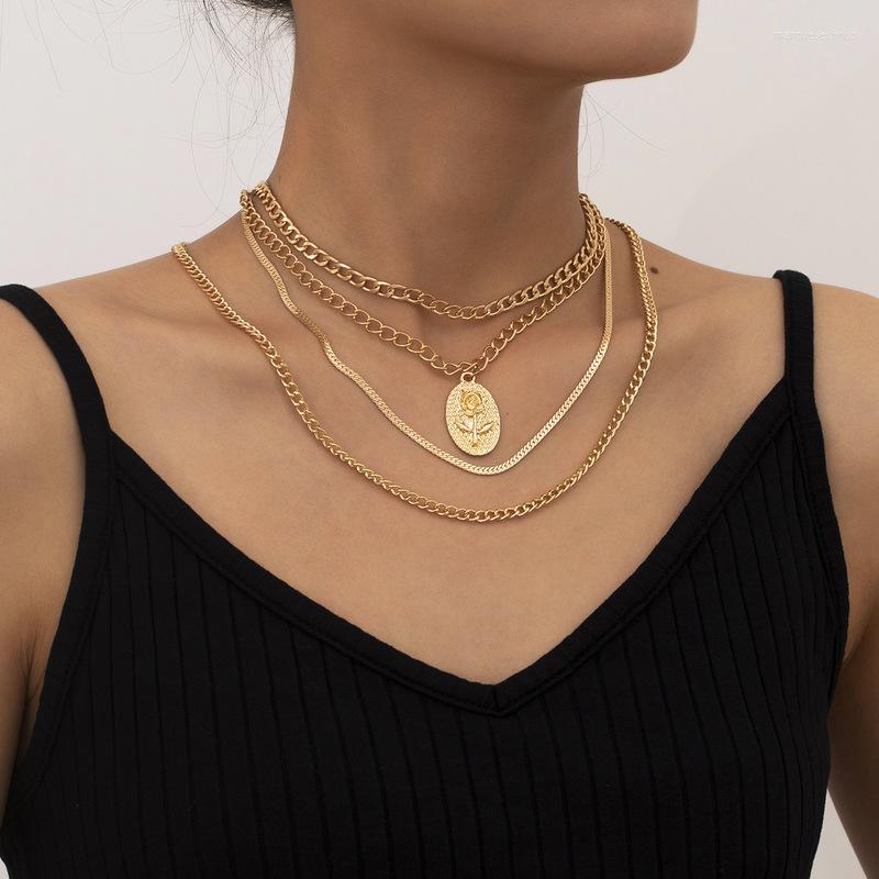 Chains Cross-border Fashion Accessories Autumn Personality Alloy Suit Necklace To Restore Ancient Ways The Rose
Chains Cross-border Fashion Accessories Autumn Personality Alloy Suit Necklace To Restore Ancient Ways The Rose