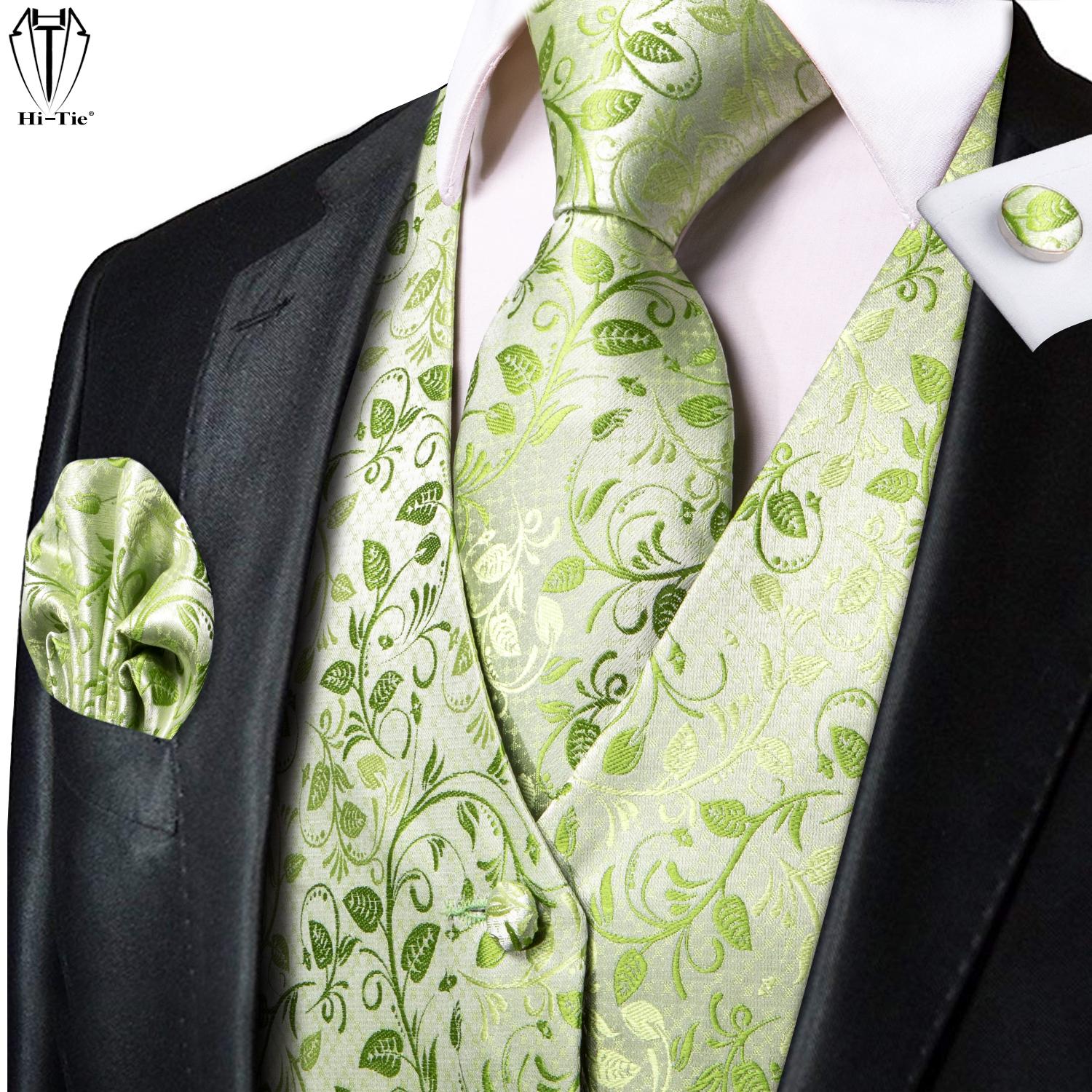 Blazers Luxury Jacquard Silk Mens Vest Necktie Set Waistcoat Jacket Tie Pocket Square Cufflinks for Men Male Party Wedding Dad Son Gift, Mj-0009
Blazers Luxury Jacquard Silk Mens Vest Necktie Set Waistcoat Jacket Tie Pocket Square Cufflinks for Men Male Party Wedding Dad Son Gift, Mj-0009