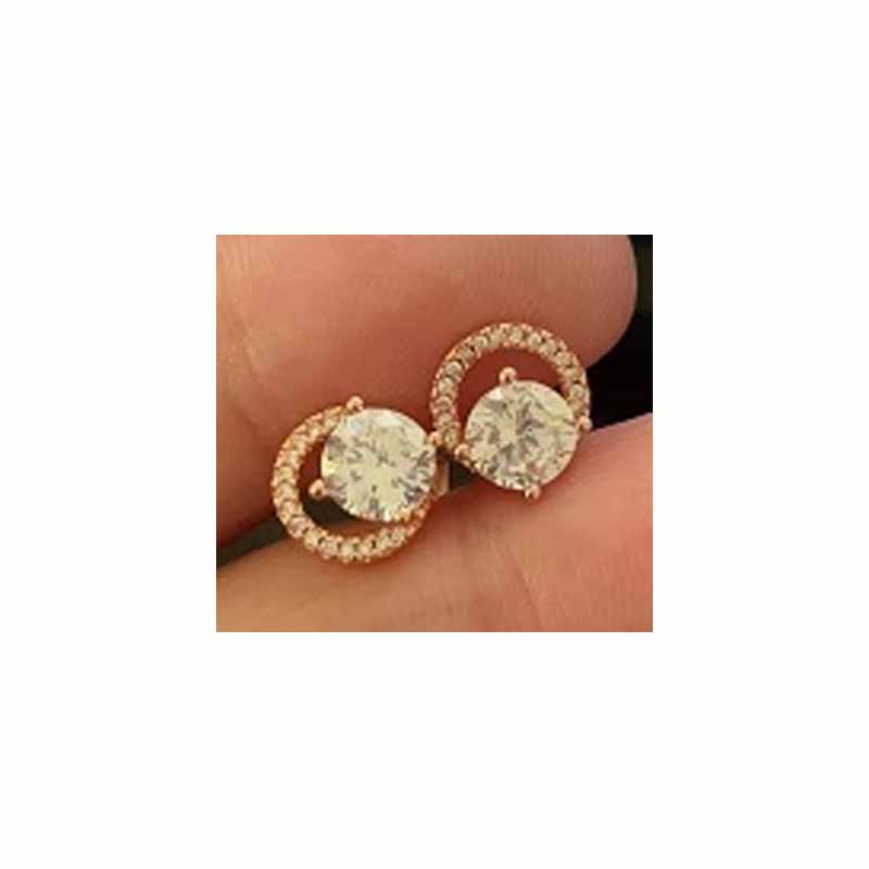925 Sterling Silver Earrings Women's RV Design Sense Is Suitable For Primitive DIY Women's Jewelry Fashion Accessories Free Delivery