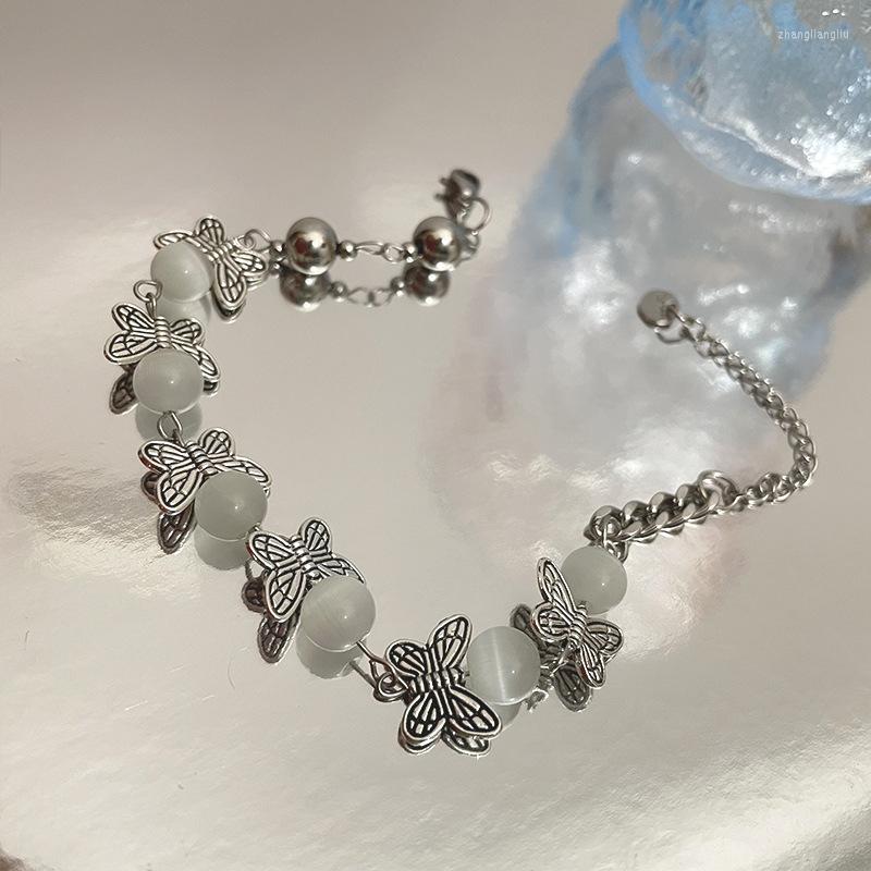 Link Bracelets Fashion Ladies Vintage Pearl Bracelet Butterfly Beaded Versatile Natural Stone Jewelry
Link Bracelets Fashion Ladies Vintage Pearl Bracelet Butterfly Beaded Versatile Natural Stone Jewelry
