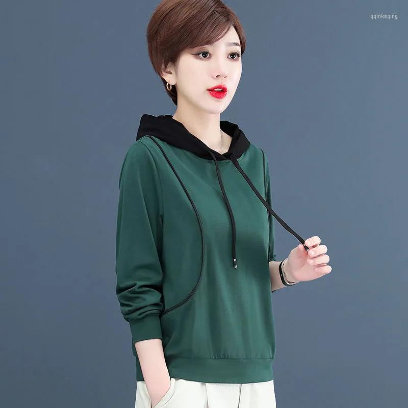 Women's Hoodies Spring Summer Cotton Hooded Pullover Women 2023 Loose Casual Coat Thin Yellow Green Purple Tops Drawstring Outwear Female
Women's Hoodies Spring Summer Cotton Hooded Pullover Women 2023 Loose Casual Coat Thin Yellow Green Purple Tops Drawstring Outwear Female