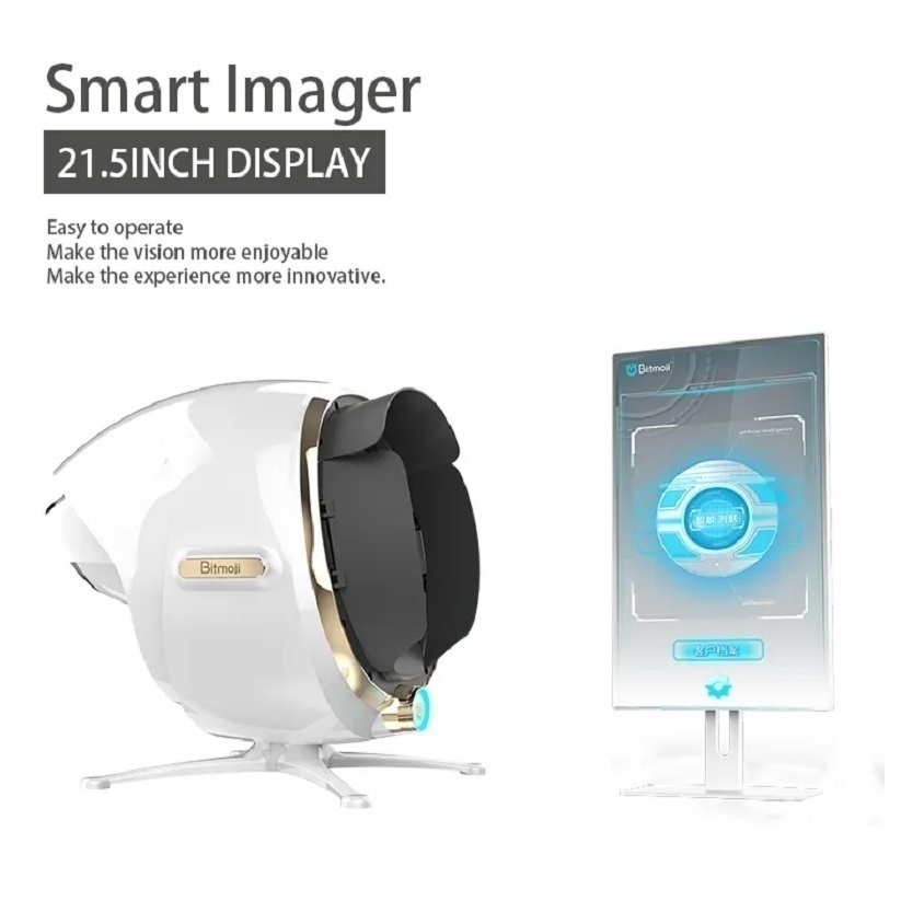 Bitmoji MAX New Design 21.5 Inch Screen 3D face magic mirror digital skin scanner analyser portable visia facial skin analyses machine
Bitmoji MAX New Design 21.5 Inch Screen 3D face magic mirror digital skin scanner analyser portable visia facial skin analyses machine