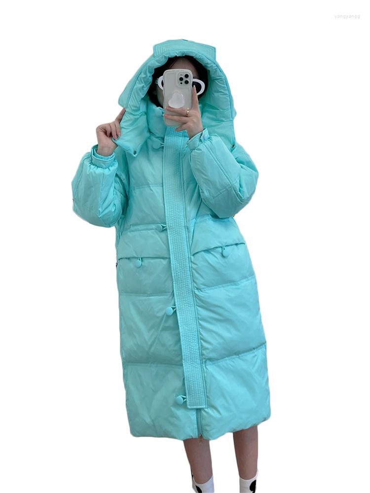 Women' Trench Coats Hooded Long White Duck Down Coat Women 2023 Winter Sky Blue Pink Sweet Girls Thickened Stand Collar Warmth Clothing
Women' Trench Coats Hooded Long White Duck Down Coat Women 2023 Winter Sky Blue Pink Sweet Girls Thickened Stand Collar Warmth Clothing