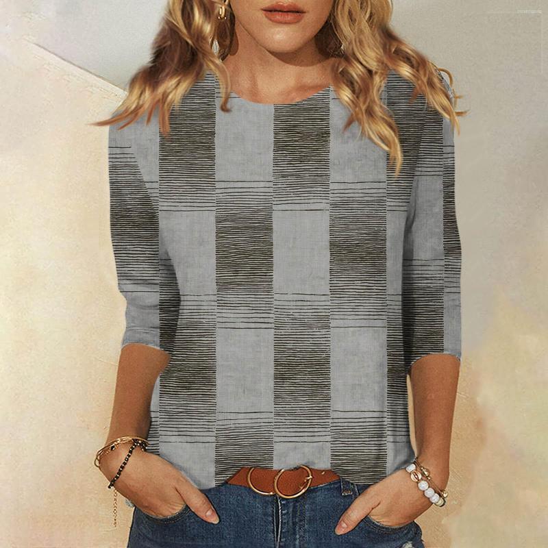 Women' T Shirts Women Summer Tops Round Neck Three Quarter Sleeve Comfortable Print Tall Women' Active Top Pack Shirt, Beige
Women' T Shirts Women Summer Tops Round Neck Three Quarter Sleeve Comfortable Print Tall Women' Active Top Pack Shirt, Beige