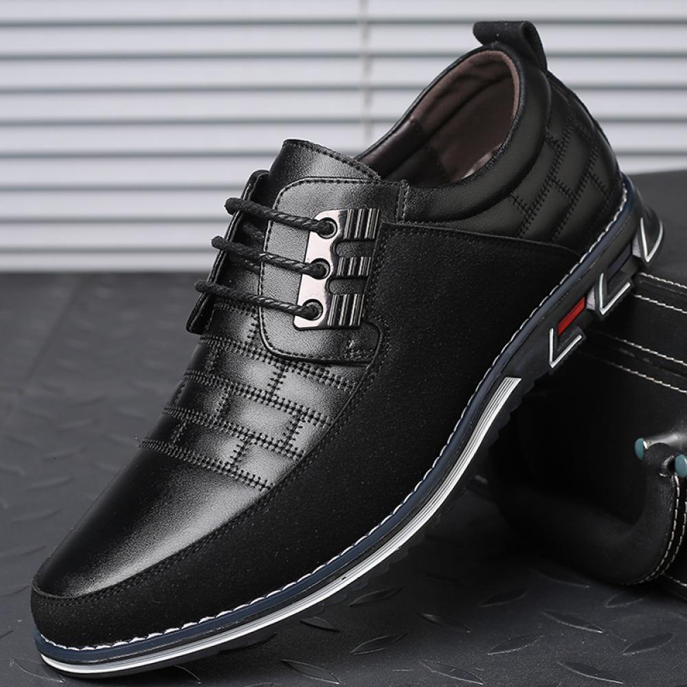 Dress Shoes Men Casual Shoes Fashion Brand Classic Casual Men Pu Leather Shoes Black Breathable Business Lace-Up Men Shoes Big Size 230509, White
Dress Shoes Men Casual Shoes Fashion Brand Classic Casual Men Pu Leather Shoes Black Breathable Business Lace-Up Men Shoes Big Size 230509, White