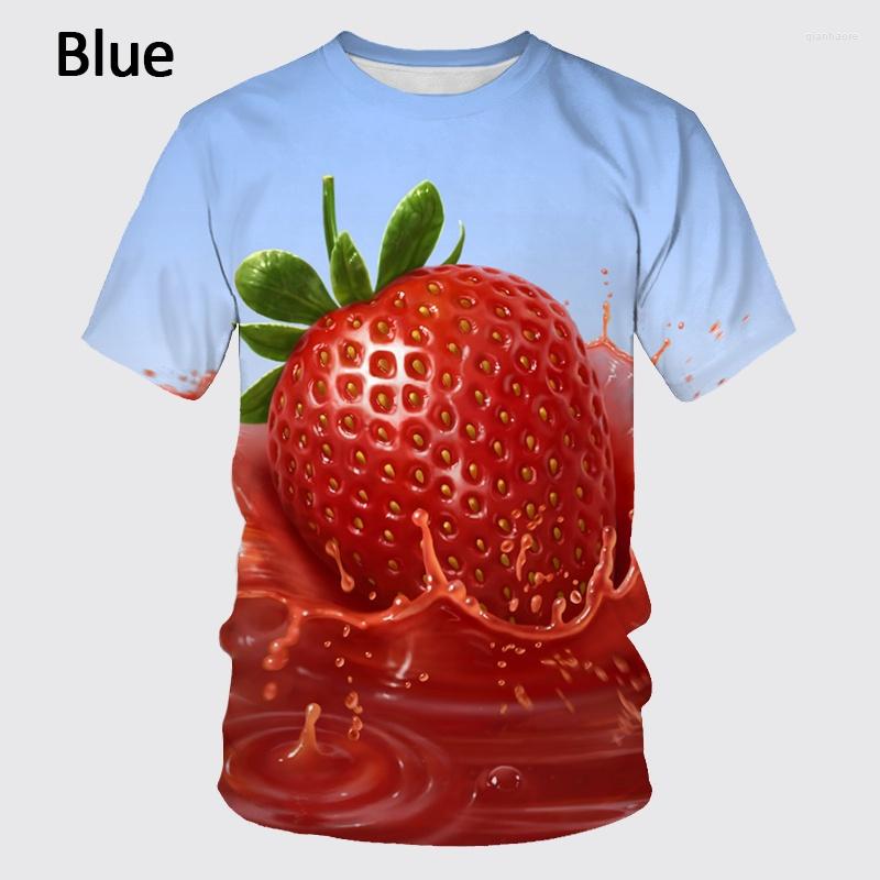 Men's T Shirts Suitable For Men And Women's Round-neck Short-sleeved Shirt Summer Fashion Food Strawberry 3D Printing T-shirt, Black
Men's T Shirts Suitable For Men And Women's Round-neck Short-sleeved Shirt Summer Fashion Food Strawberry 3D Printing T-shirt, Black