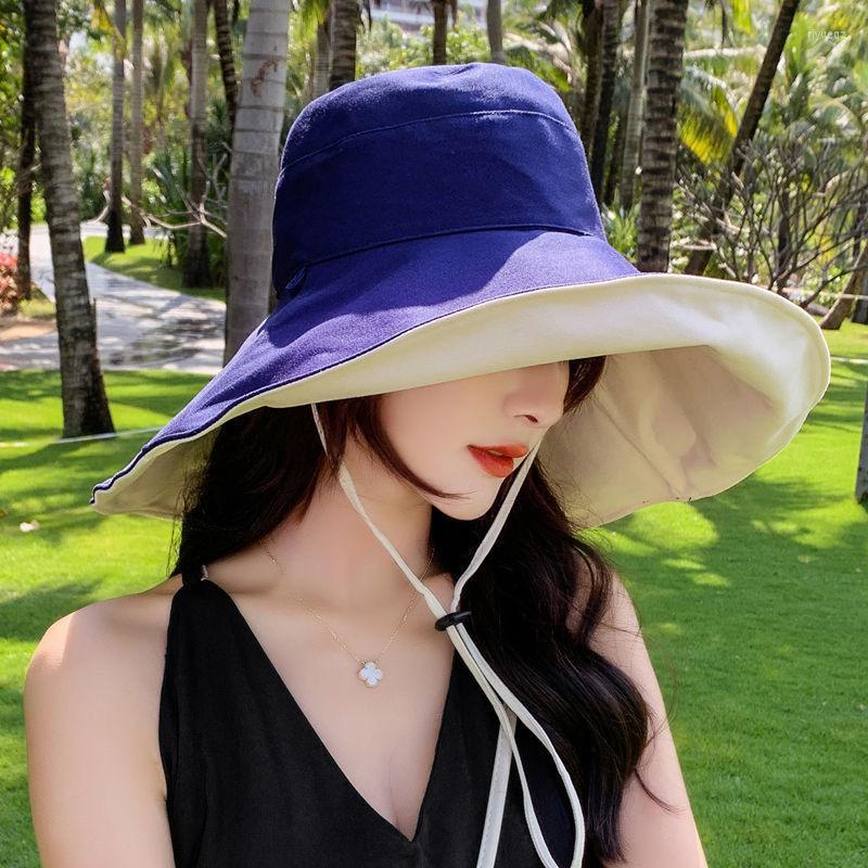 Wide Brim Hats 2023 Spring Summer Large Fabric Sun Hat Fishmen Solid Protect Caps Bothside Traval Beach
Wide Brim Hats 2023 Spring Summer Large Fabric Sun Hat Fishmen Solid Protect Caps Bothside Traval Beach