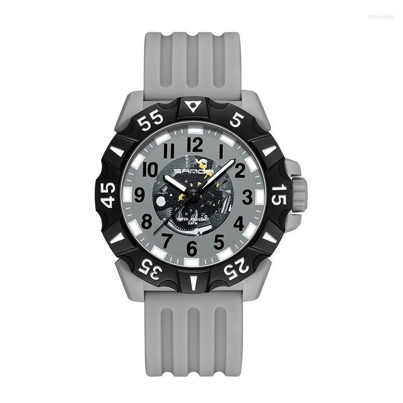 Wristwatches Fashion Sanda Top Brand Personality Simple Quartz Silicone Strap 50meters Sporst Watch Waterproof Relogio Masculino, White
Wristwatches Fashion Sanda Top Brand Personality Simple Quartz Silicone Strap 50meters Sporst Watch Waterproof Relogio Masculino, White