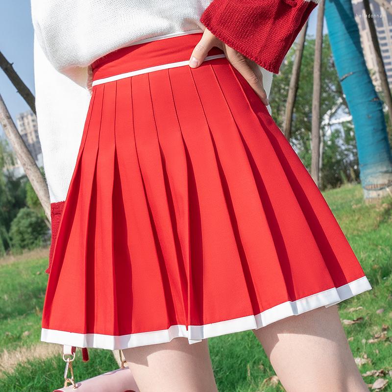 Skirts Women' Pleated Skirt Skater School Uniform Mini Hit Color High-waisted Red Short Sports Casual
Skirts Women' Pleated Skirt Skater School Uniform Mini Hit Color High-waisted Red Short Sports Casual