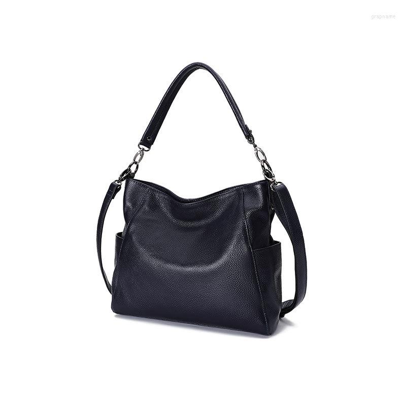 Evening Bags First Layer Cowhide Handbags Women Tote Shoulder Genuine Leather Large Capacity Shopping Crossbody Bag 2023, Black
Evening Bags First Layer Cowhide Handbags Women Tote Shoulder Genuine Leather Large Capacity Shopping Crossbody Bag 2023, Black