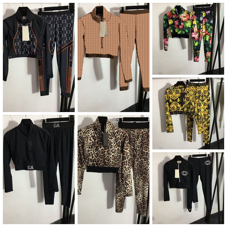 Designer Woman Yoga tracksuits letters leoaprd Outfit Padded Crop Tops PulloverTracksuits Womens Gym Workout sets Clothes Sport T Shirts Joggings Leggings, 11
Designer Woman Yoga tracksuits letters leoaprd Outfit Padded Crop Tops PulloverTracksuits Womens Gym Workout sets Clothes Sport T Shirts Joggings Leggings, 11