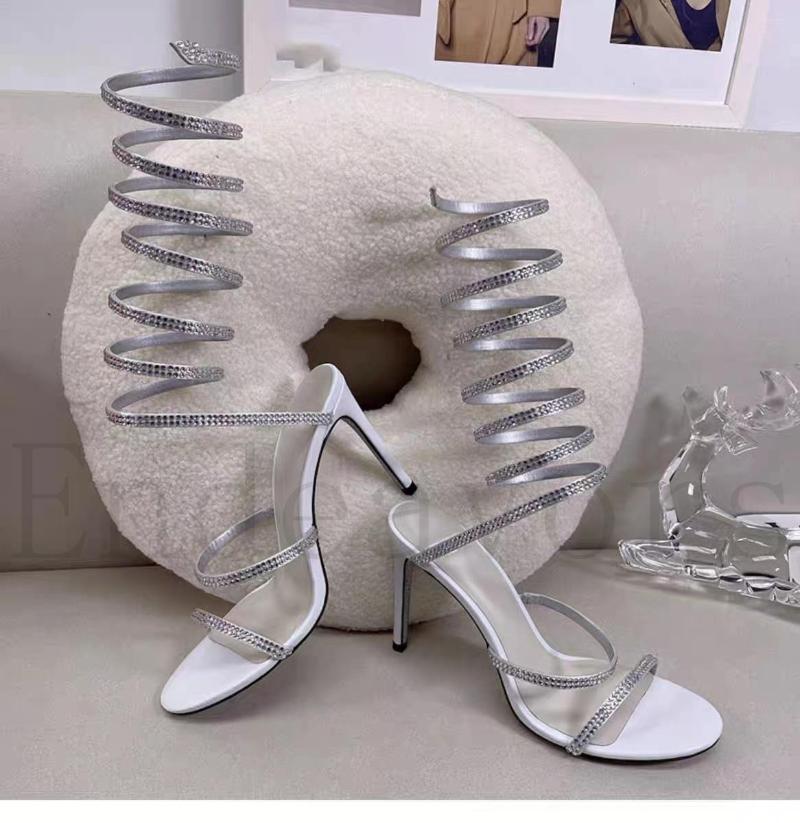 Sandals Rhinestone Ankle Wrapped Thin High Heels Summer Round Toe Straight Line Fashion Show Occasion Large Size Women Shoes
Sandals Rhinestone Ankle Wrapped Thin High Heels Summer Round Toe Straight Line Fashion Show Occasion Large Size Women Shoes