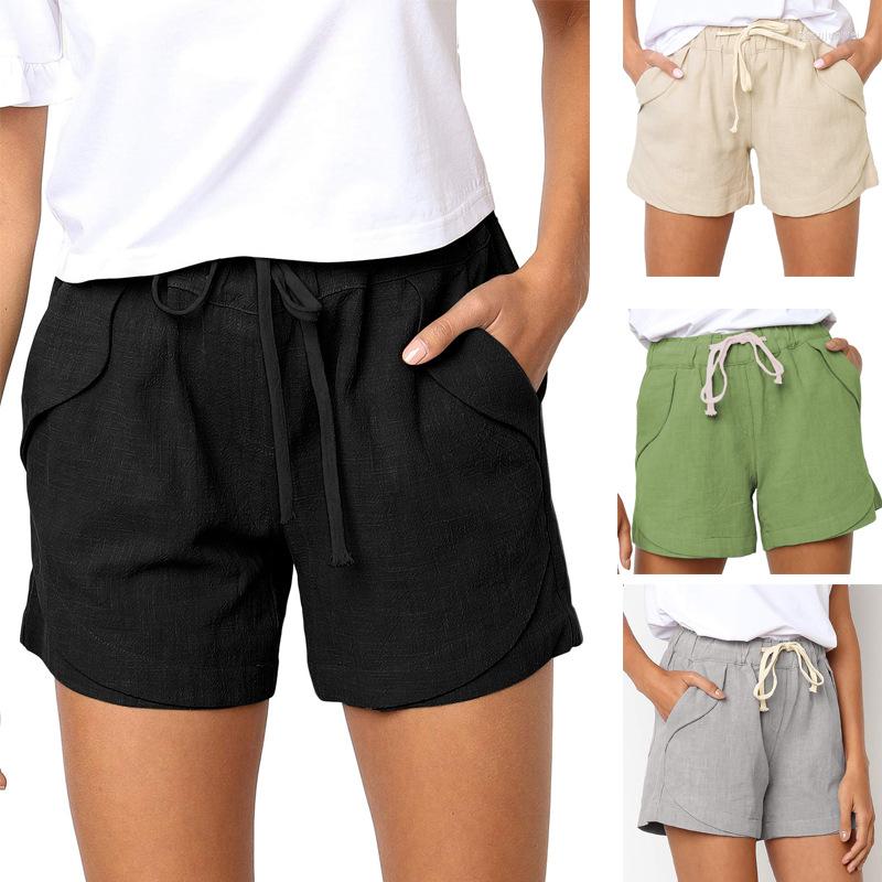 Women' Pants Women Four-corner Casual 2023 Summer European Version Of High-waisted Belted Elastic Sweatpants, Black
Women' Pants Women Four-corner Casual 2023 Summer European Version Of High-waisted Belted Elastic Sweatpants, Black
