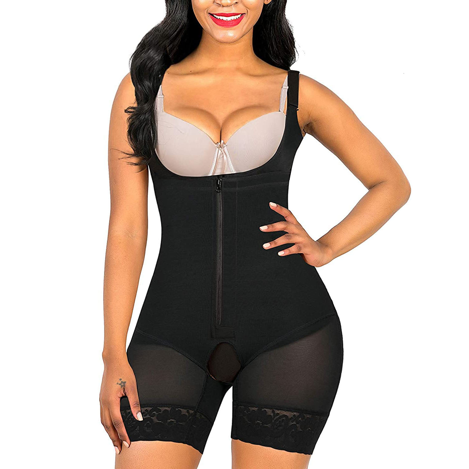 Women' Shapers Body Shapewear Women Waist Trainer Corset Tummy Control Flat Belly Slimming Sheath Full Body Shaper Butt Lifter Thigh Slimmer 230509, 2017 beige
Women' Shapers Body Shapewear Women Waist Trainer Corset Tummy Control Flat Belly Slimming Sheath Full Body Shaper Butt Lifter Thigh Slimmer 230509, 2017 beige