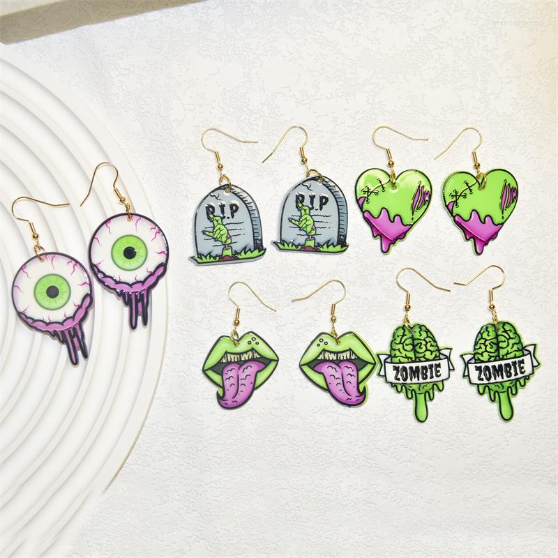 Hoop Earrings Gothic Acrylic Pupil Eye Cemetery Heart Brain Personality Ear Hook For Women Girls Fashion Fun Jewelry Accessories Gift
Hoop Earrings Gothic Acrylic Pupil Eye Cemetery Heart Brain Personality Ear Hook For Women Girls Fashion Fun Jewelry Accessories Gift