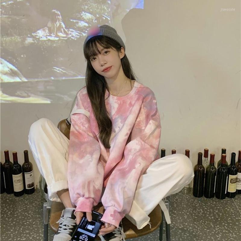 Women's Hoodies Women Tie Dye O Neck Full Sleeve T Shirt Loose Tops Sweatshirt Basic Casual Tee, Green
Women's Hoodies Women Tie Dye O Neck Full Sleeve T Shirt Loose Tops Sweatshirt Basic Casual Tee, Green