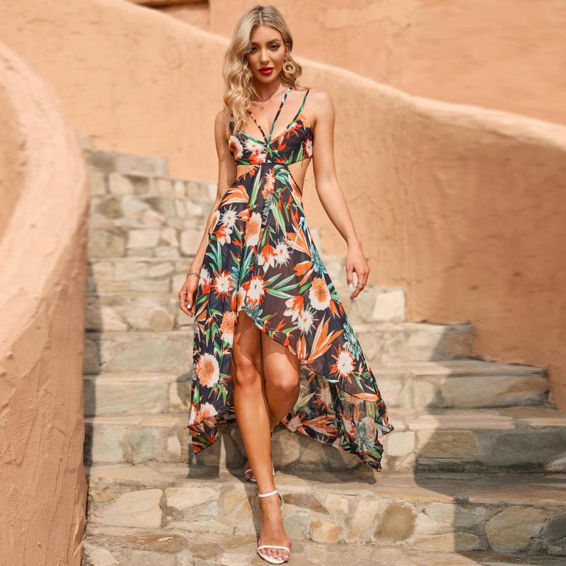 Casual Dresses Summer Long Dress Black Sexy Halter Strapless 2023 Printing Sundress Vacation Clothes For Women, Print
Casual Dresses Summer Long Dress Black Sexy Halter Strapless 2023 Printing Sundress Vacation Clothes For Women, Print