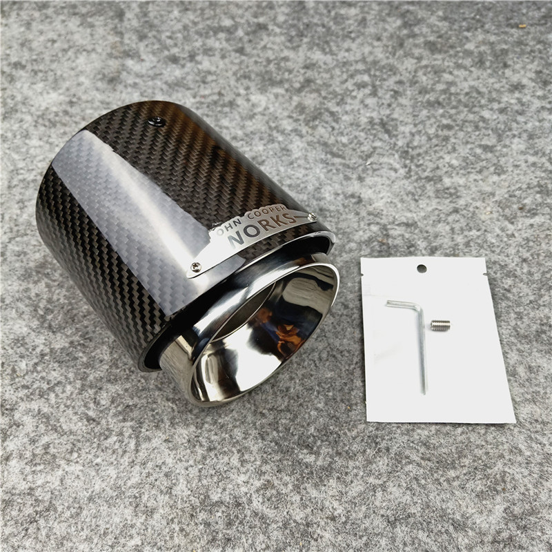 One PCS Car Exhaust Tail Pipes Carbon Fiber for Mini Cooper F54 F55 F56 F57 F60 R55 R56 R57 R58 R59 R60 R61
One PCS Car Exhaust Tail Pipes Carbon Fiber for Mini Cooper F54 F55 F56 F57 F60 R55 R56 R57 R58 R59 R60 R61