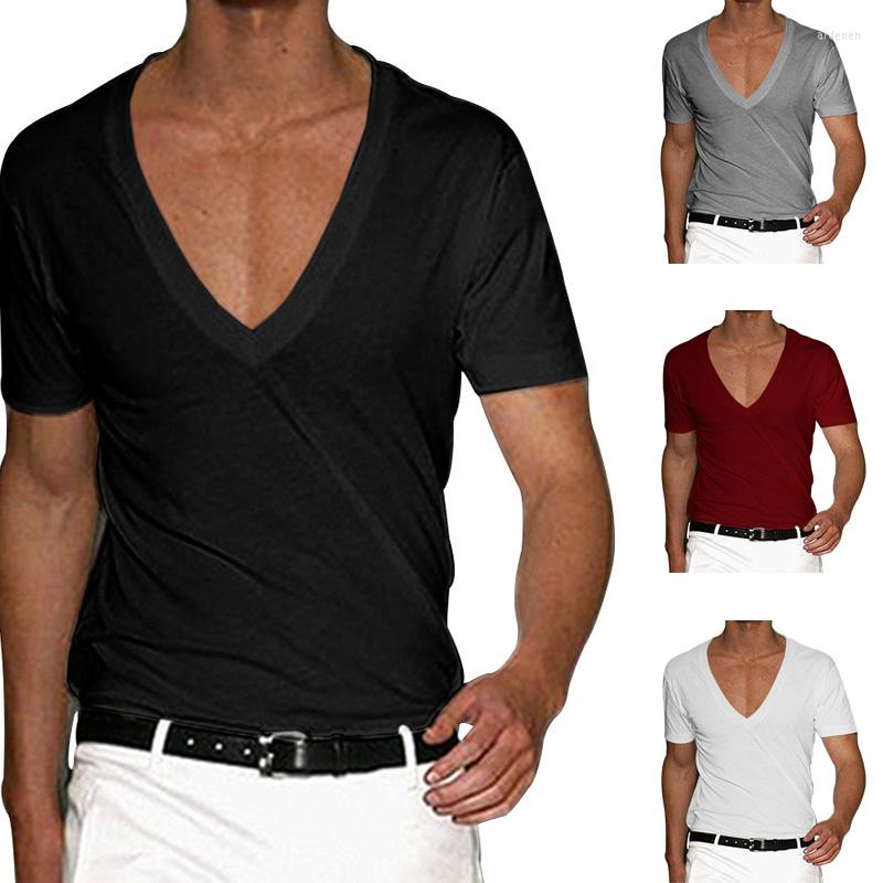 Men's T Shirts Men's Short-sleeved V-neck T-shirt Summer Solid Color Slim Exercise Running Elastic Casual Shirt, Gray
Men's T Shirts Men's Short-sleeved V-neck T-shirt Summer Solid Color Slim Exercise Running Elastic Casual Shirt, Gray