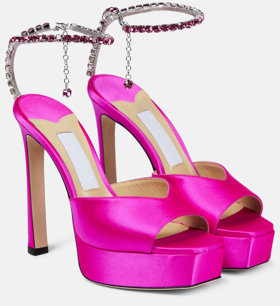 Summer Luxury Saeda Women Platform Sandals Shoes with Crystal Chain 2023S/S High Heels Evening Dress Lady Gladiator Sandalias Discount Pumps EU35-43
Summer Luxury Saeda Women Platform Sandals Shoes with Crystal Chain 2023S/S High Heels Evening Dress Lady Gladiator Sandalias Discount Pumps EU35-43